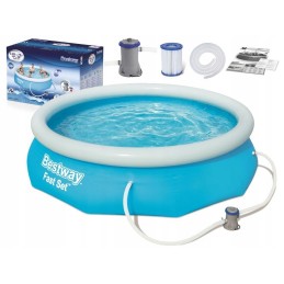 Bestway sodo išsiplėtimo baseinas, tvirtas komplektas