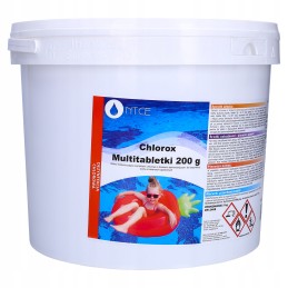 10in1 chloras baseinui 5kg 200g kelios tabletės baseinui, baseino cheminės medžiagos
