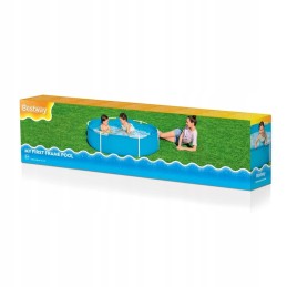 Sodo karkasinis baseinas vaikams 2 bestway apvalus 152x38cm