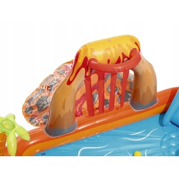 Pripučiama žaidimų aikštelė lavos lagūna 265 x 265 x 104 cm bestway 53069