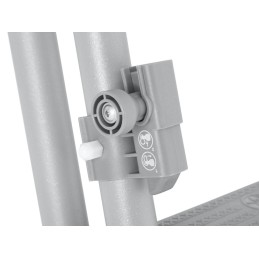 Bestway saugios, neslidžios metalinės baseino kopėčios 132cm 58332