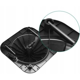 Saulės baseino vandens šildytuvas, piramidinis, 5l