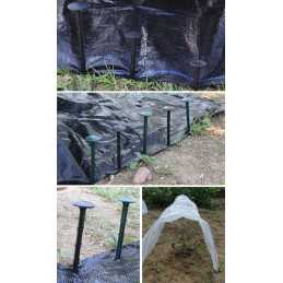 Smeigtukai, kaiščiai agrotekstilės inkarams, 50 vnt, 15 cm