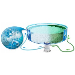 Bestway sodo karkasinis baseinas 305x76cm su pompa ir filtru