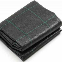 Agrotekstilė 0,4x50m, juoda, atspari piktžolėms, 100g
