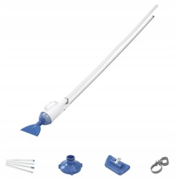 Dulkių siurblio rinkinys baseino sienelių dugnui valyti
