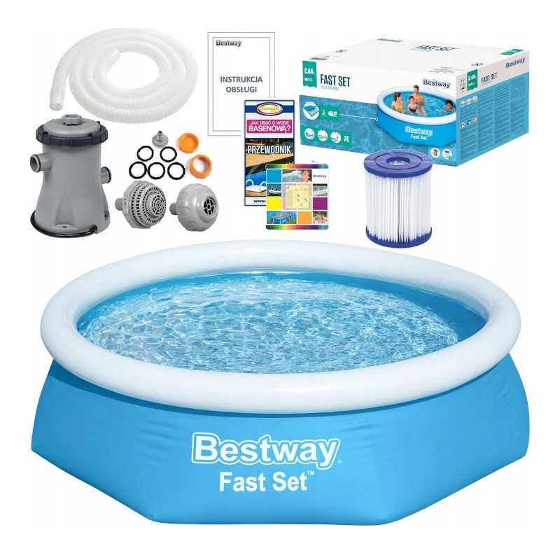 Išplėtimo baseinas 244 x 61 cm bestway 57450
