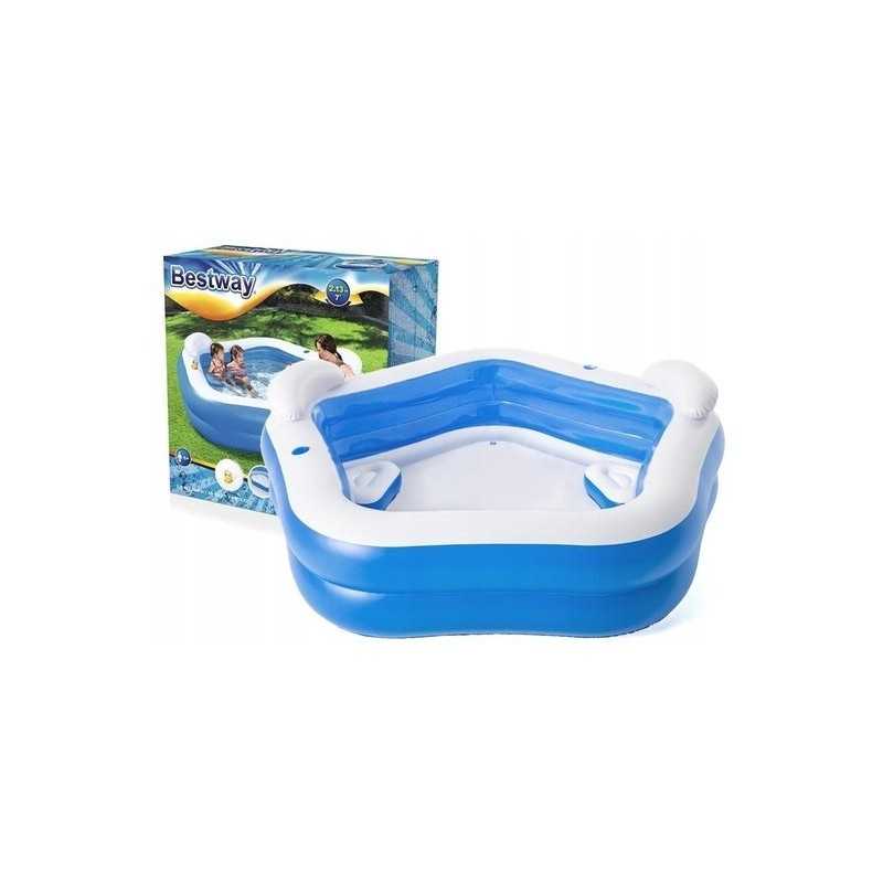 Pripučiamas penkių kampų baseinas 213x206x69 bestway 54153