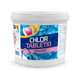 Baseinų chemikalai baseinams chloro long tabs 200g 5kg