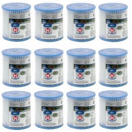 12x intex type h 29007 baseino siurblio filtrai