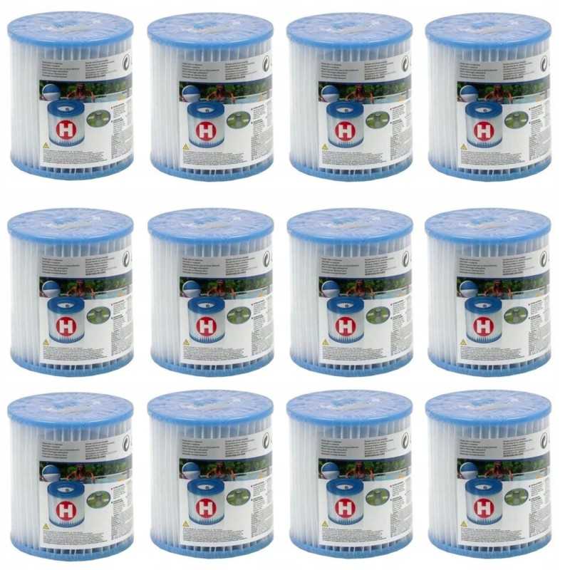 12x intex type h 29007 baseino siurblio filtrai