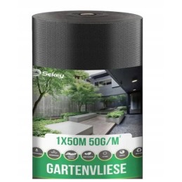 Sodo agrotekstilė nuo piktžolių 1x50m 50g/m2 sekey