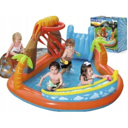 Pripučiama žaidimų aikštelė, Bestway sala, baseinas vaikams