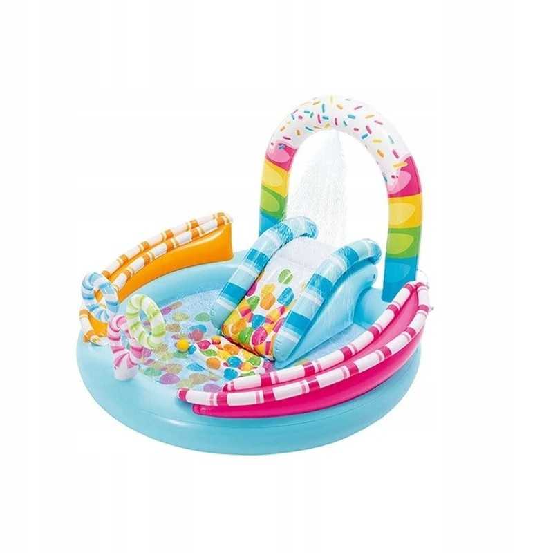 Žaidimų aikštelė pripučiami saldainiai 170x168x122cm 57144 intex