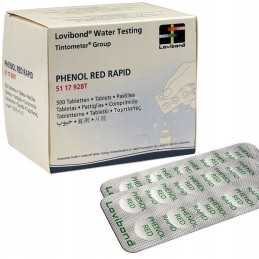 Phenol red greito ph rankinio testerio tabletės, 500 vnt