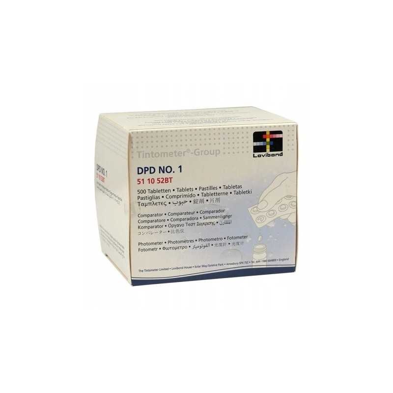 Tabletės dpd 1 fotometrui, laisvo chloro, 500 vnt