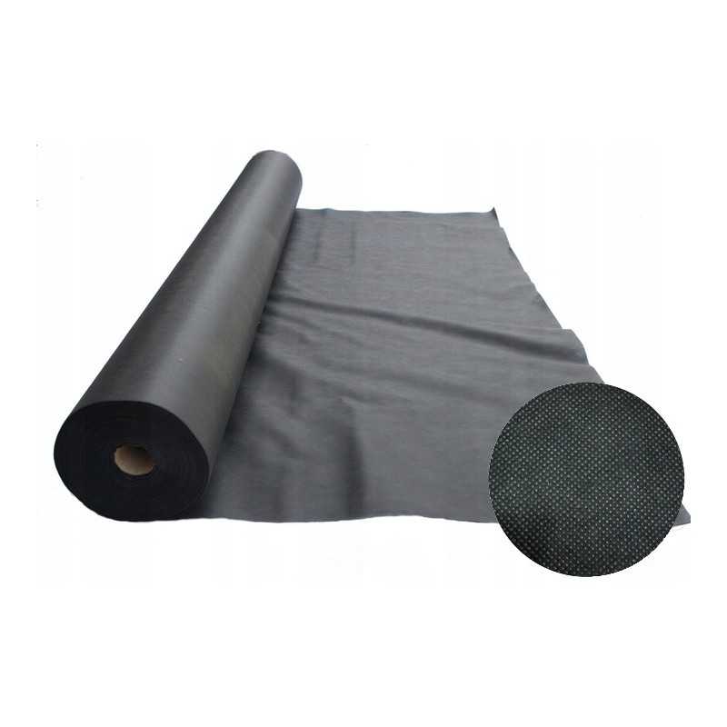 Agrotekstilė 100m x 80cm juoda UV + inkarai 60 vnt