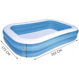 Bestway 54006 šeimos pripučiamas 262x175x51 cm