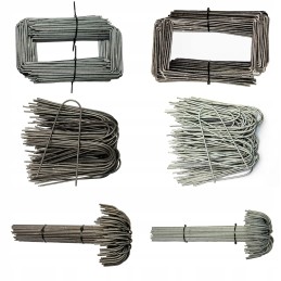 Smeigtukai kaiščiai inkarai agrotekstilei agrotekstilės audinio kilimėlis 15cm 500vnt