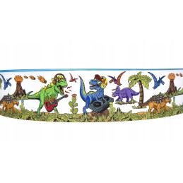 Sodo baseinas vaikams, dinozaurai, 244x46cm 55001