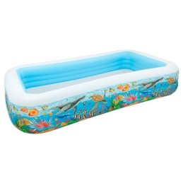 Pripučiamas baseinas su žuvimi 305 x 183 x 56 cm intex 58485