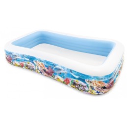 Pripučiamas baseinas su žuvimi 305 x 183 x 56 cm intex 58485