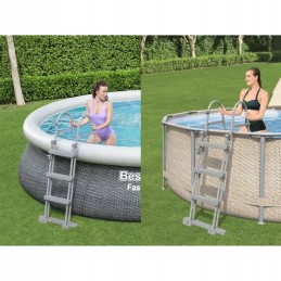 Bestway baseino kopėčios 107cm 58330