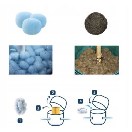 Silverloon baseino smėlio siurblio filtras 700g