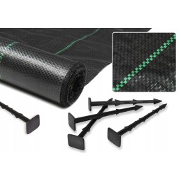 ⭐⭐Agrotekstilė agrotekstilės piktžolės 70g juodas kilimėlis 0,8x50m uv 3% tvirti inkarai⭐⭐