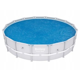 Saulės baterija baseinams 488cm bestway 58253
