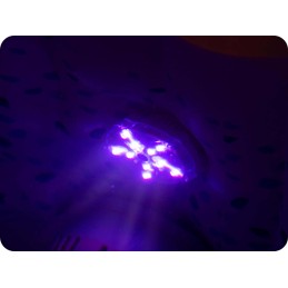 7 spalvų Bestway LED SPA sūkurinė lempa sukuria puikią atmosferą