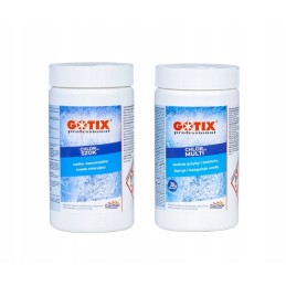 Chlortix baseinui multi 1kg chlortix šokas 1kg gotix rinkinys baseinui