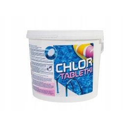 Chloro tabletės baseinams, baseinų cheminės medžiagos gamix 5kg