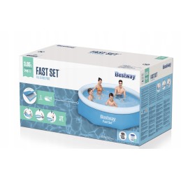 Apvalus išsiplėtimo baseino siurblių komplektas bestway