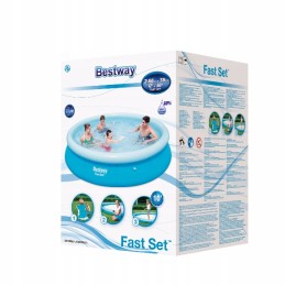 Greitai montuojamas bestway išsiplėtimo baseinas 366x76 cm 5377 l
