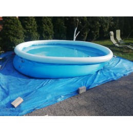 Greitai montuojamas bestway išsiplėtimo baseinas 366x76 cm 5377 l