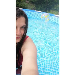 Frame garden pool 305x76 cm intex 28208 no pump