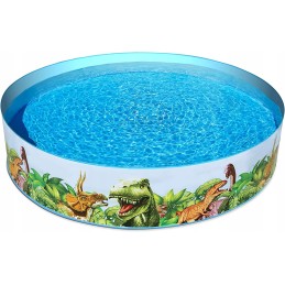 Dinozaurų išsiplėtimo sodo baseinas 244x46 bestway