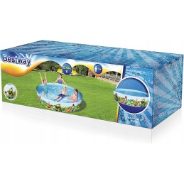 Dinozaurų išsiplėtimo sodo baseinas 244x46 bestway