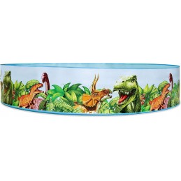 Dinozaurų išsiplėtimo sodo baseinas 244x46 bestway