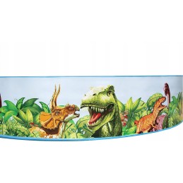 Dinozaurų išsiplėtimo sodo baseinas 244x46 bestway