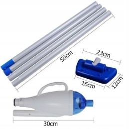 Baseino dulkių siurblys bestway dulkių siurblys baseino dugno valymui 244 cm