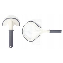 Sūkurinės vonios valymo rinkinys, šepetys, pirštinė ir sietelis