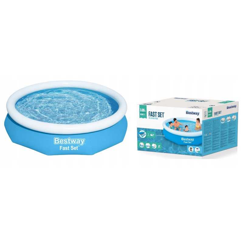 Išsiplėtimo baseinas 57458 305x66 cm su bestway siurbliu