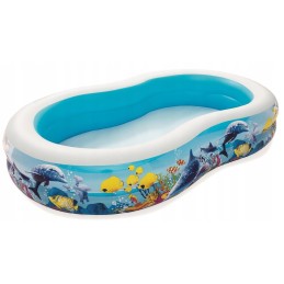Vaikų pripučiamas baseinas 54118 ir sija 262x157 bestway