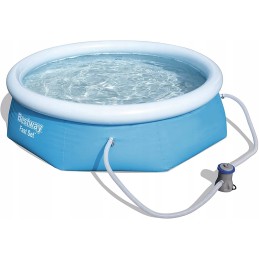 Bestway išplečiamas sodo baseinas 244x66 57268