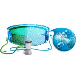 Intex baseino filtrų siurblys, vamzdžių filtrai