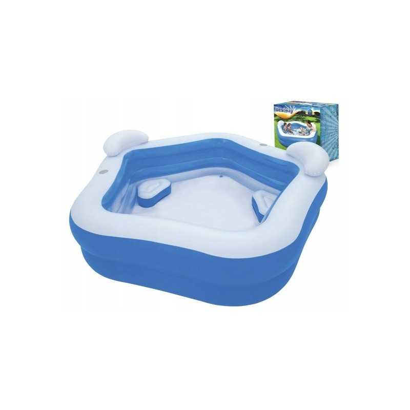 Pripučiamas baseinas 213x206x69cm bestway 54153