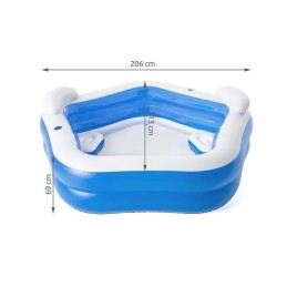 Pripučiamas baseinas 213x206x69cm bestway 54153