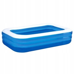 Bestway pripučiamas baseinas 305x183x56 cm mėlynas 54009 0729